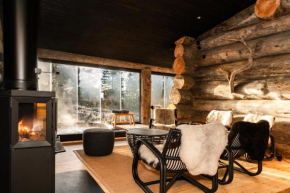 Keloruka 15 luxury lodge, 5 ensuite bedrooms, 250 m2, jacuzzi, 2 x ski pass in Ruka